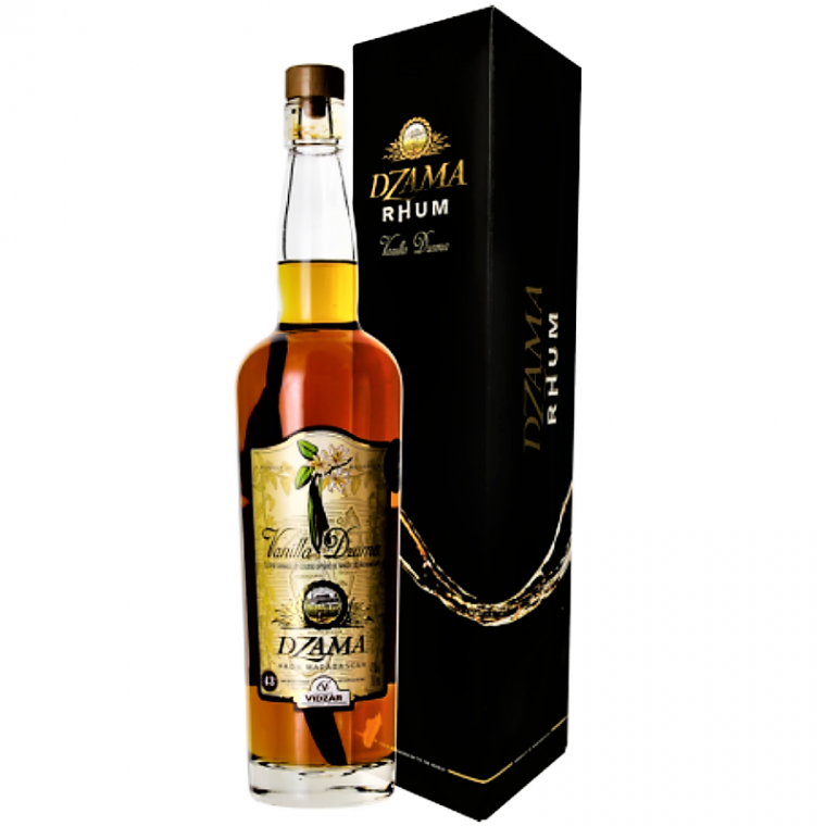 Rhum Vanilla Dzama 3 ans + gousse de vanille